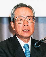 今井　敬 日本経団連名誉会長