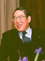 奥田 碩 日本経団連会長